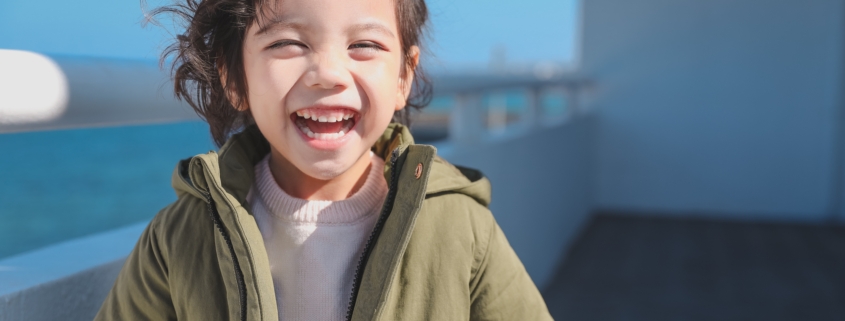 kid smiling
